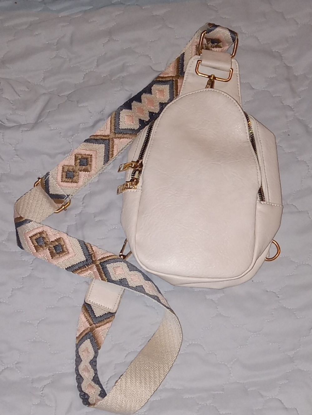 GAP Womens Black Leggings & Gray Tiger Sweatshirt!! & Free Crossbody!! - Picture 11 of 16